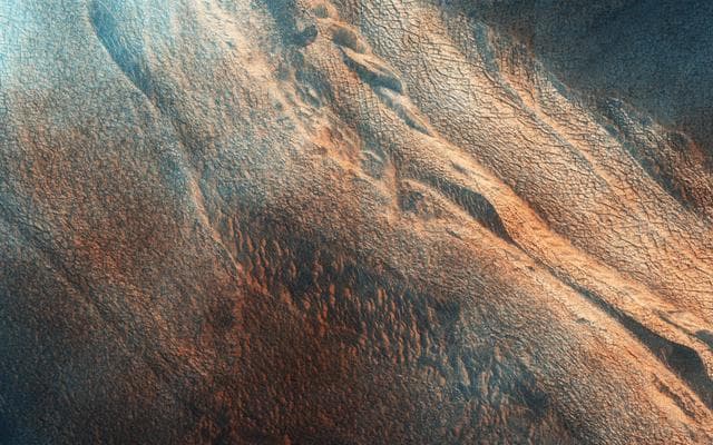 NASA image: The Side of Chasma Boreale