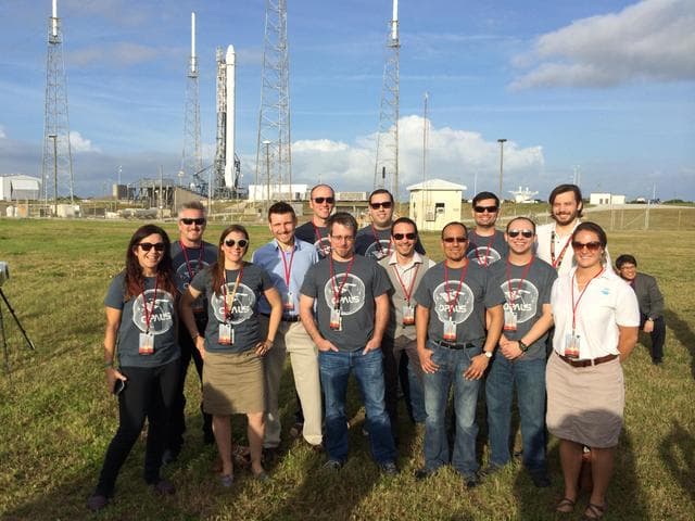 NASA image: OPALS Operations Team At Launch