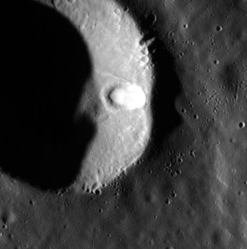 NASA image: Side Hit