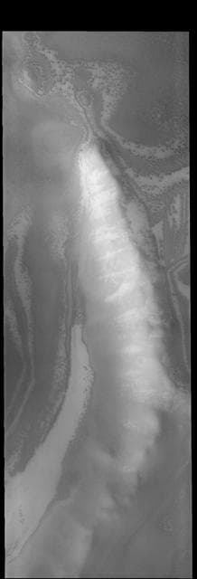 NASA image: South Polar Crater