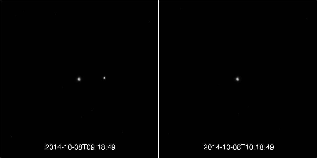 NASA image: Lunar Eclipse, as Viewed by MESSENGER!