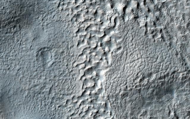 NASA image: Mantled Terrain in the Southern Mid-Latitudes