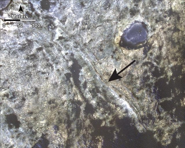 NASA image: Bands on the Murray Formation
