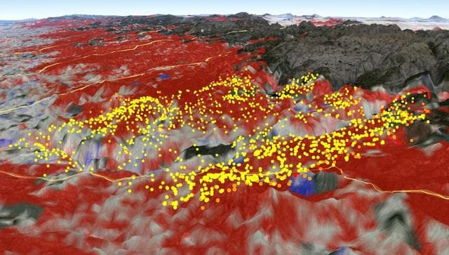 NASA image: 2013 Yosemite Fire Assessed by NASA Satellite Data