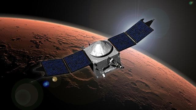 NASA image: MAVEN Artist Concept