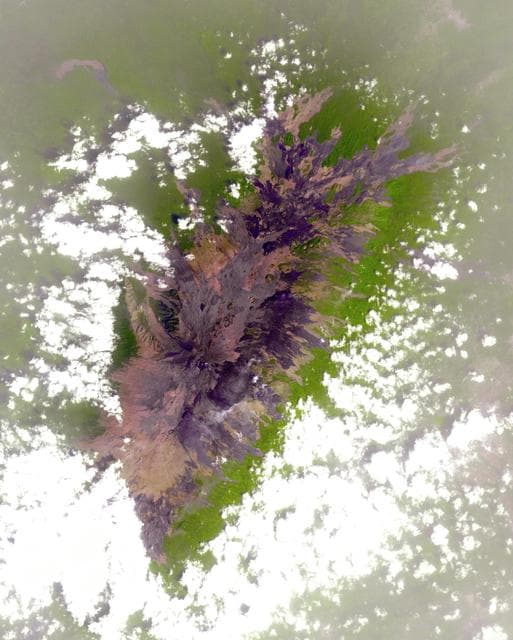 NASA image: Mount Cameroon