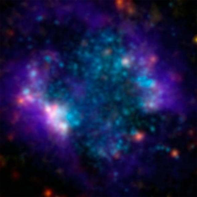 NASA image: Sluggish Galaxy Grows Stars Slowly