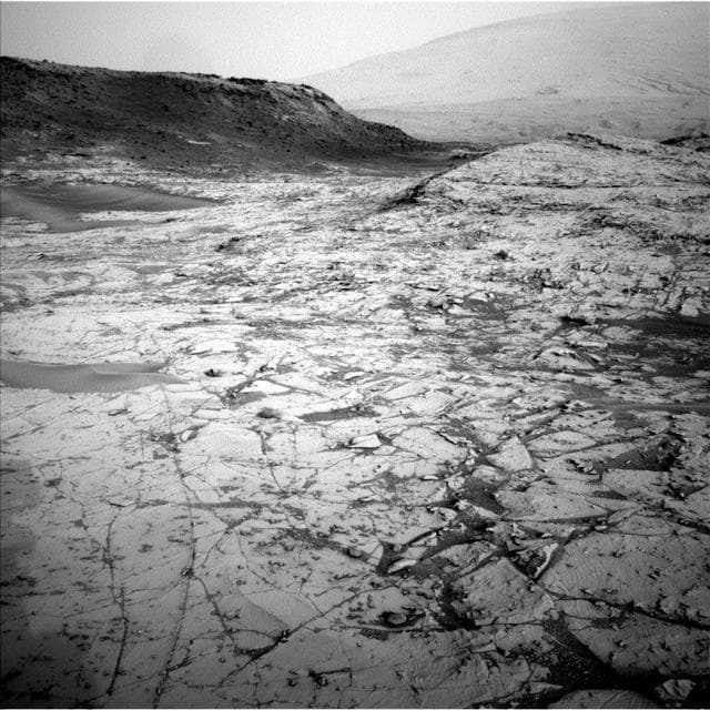 NASA image: Image Relayed by MAVEN Mars Orbiter from Curiosity Mars Rover