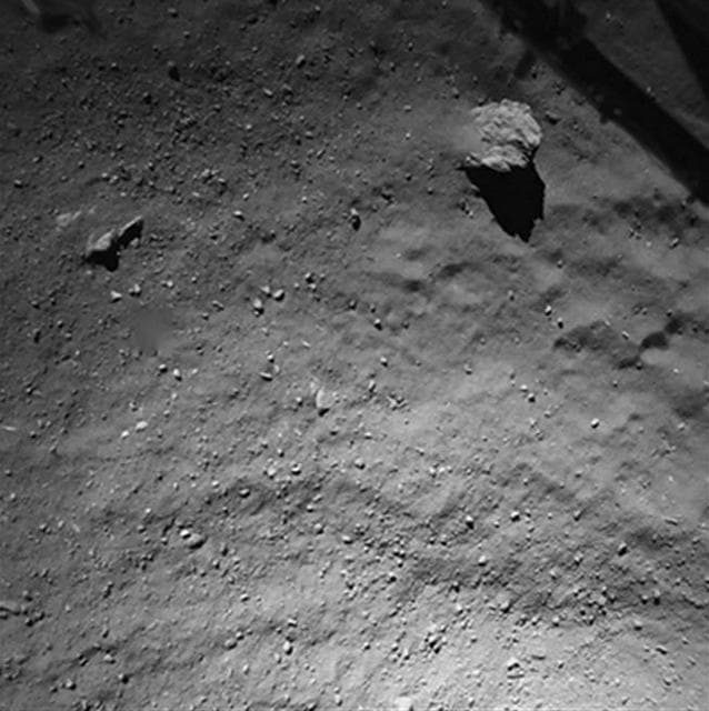 NASA image: Comet from 40 Meters