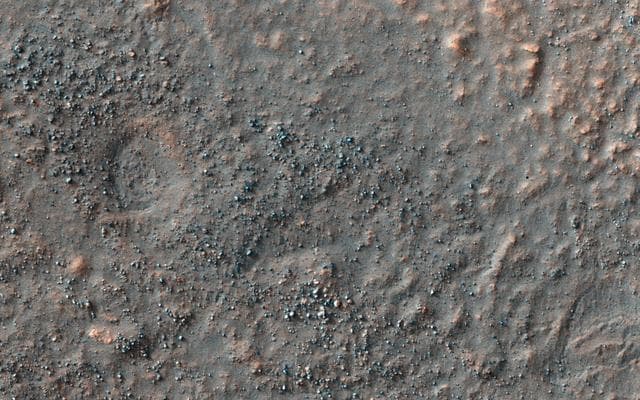 NASA image: Search for the Mars 2 Debris Field