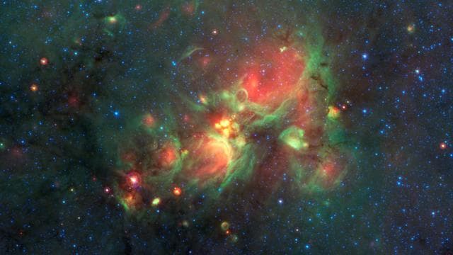 NASA image: Finding Yellowballs in our Milky Way