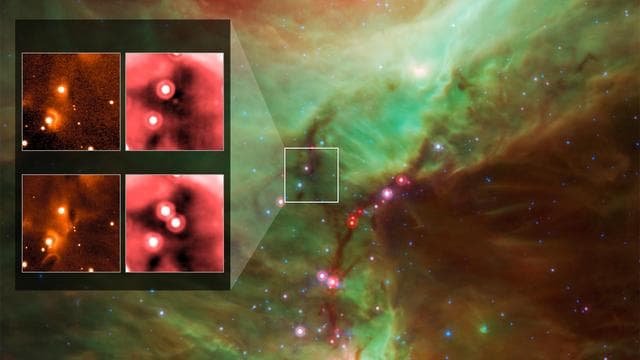 NASA image: Embryonic Star Outburst