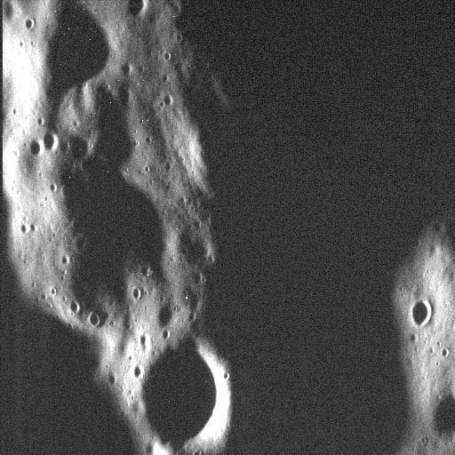 NASA image: A Face in the Dark...?