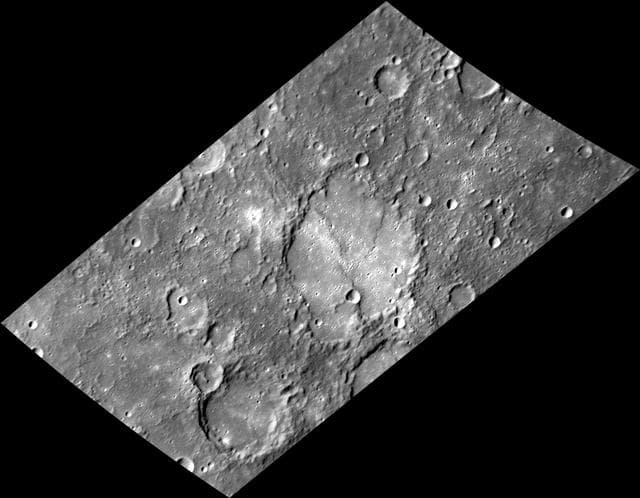 NASA image: Sculpted Rim and Floor