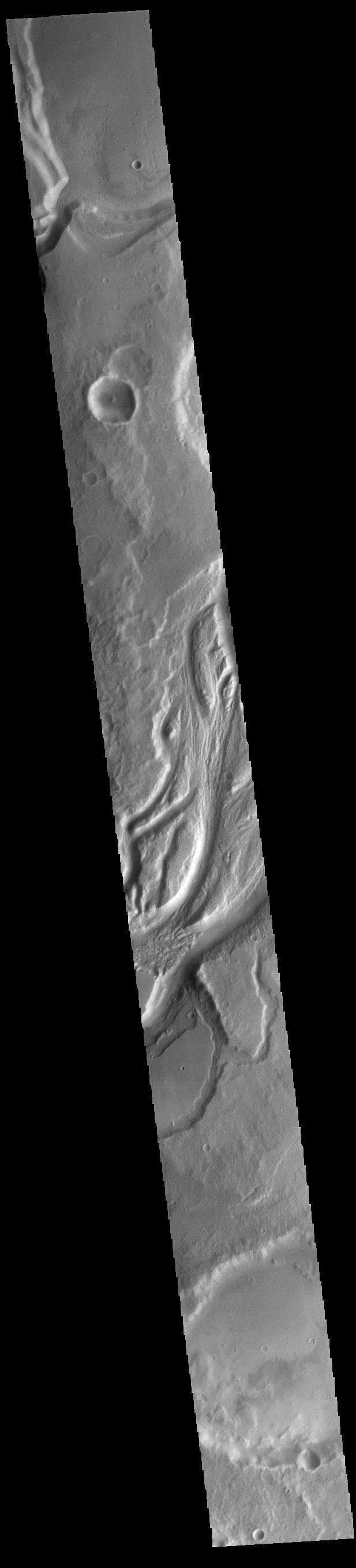 NASA image: Mangala Valles