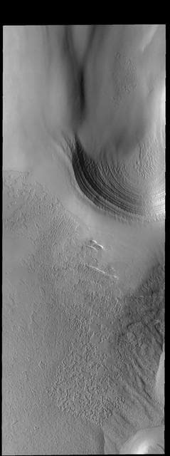 NASA image: South Polar Textures