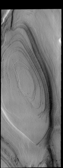 NASA image: South Polar Layers
