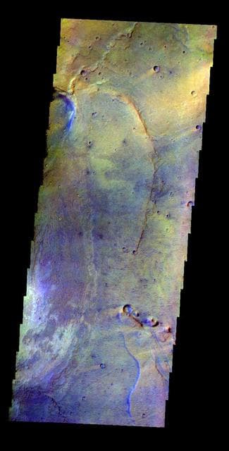 NASA image: Nili Patera - False Color