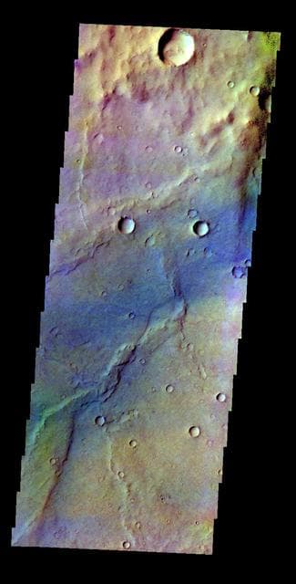 NASA image: Syrtis Major - False Color