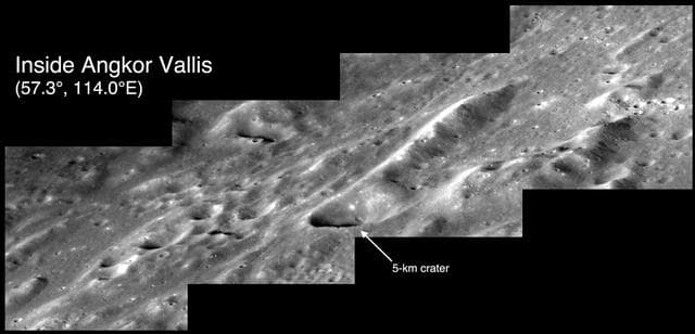 NASA image: Inside Angkor Vallis