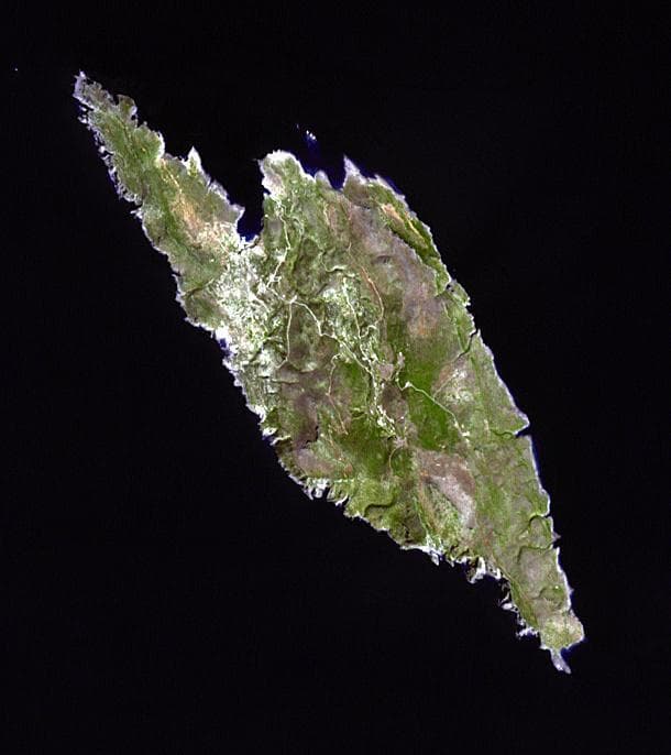 NASA image: Antikythera Island, Greece
