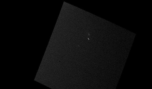 NASA image: Mars Curiosity Rover Views Comet Siding Spring