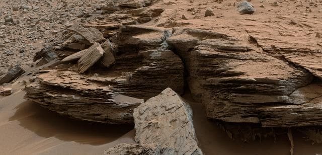 NASA image: Cross-Bedding at Whale Rock