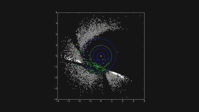 NASA image: One Year of NEOWISE Observations Mapped