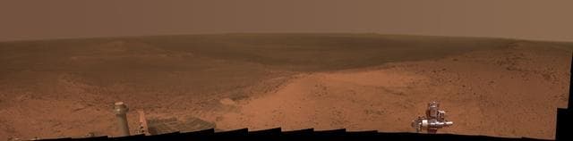 NASA image: High Viewpoint for 11-Year-Old Rover Mission on Mars