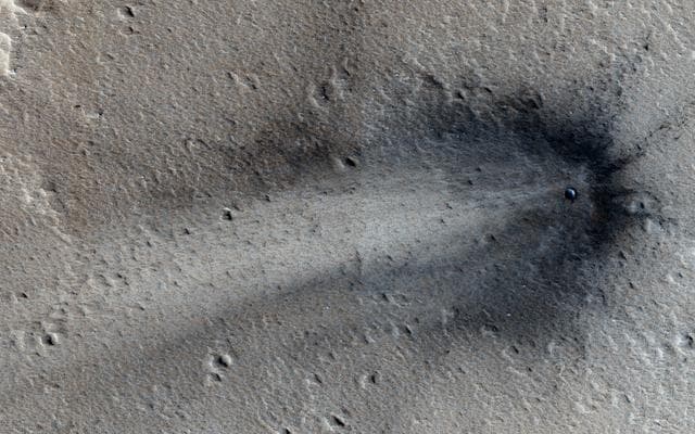 NASA image: A Recent Impact in Elysium Planitia