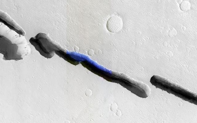 NASA image: The Eastern Portion of Cerberus Fossae
