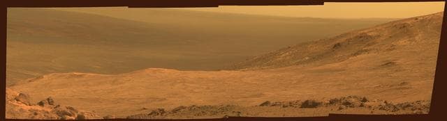 NASA image: Mars Marathon Valley Overlook