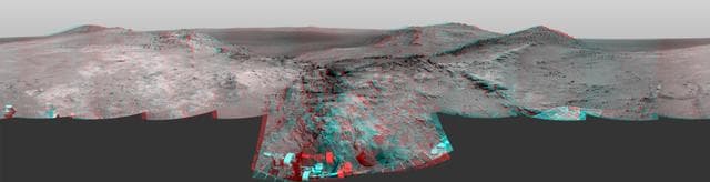 NASA image: Opportunity Approach to Marathon Valley Stereo