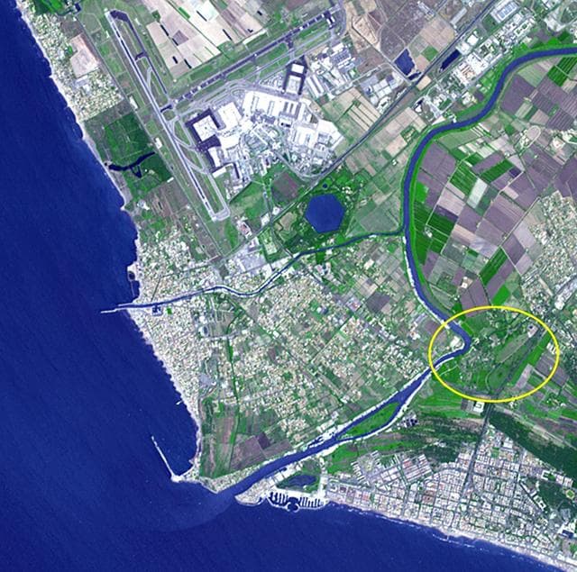 NASA image: Portus, Italy