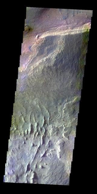 NASA image: Ceti Mensa - False Color