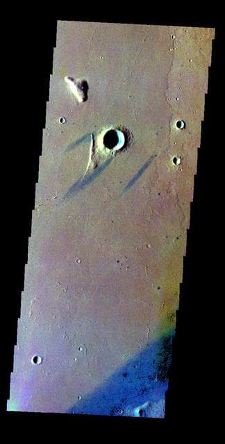 NASA image: Windstreaks - False Color