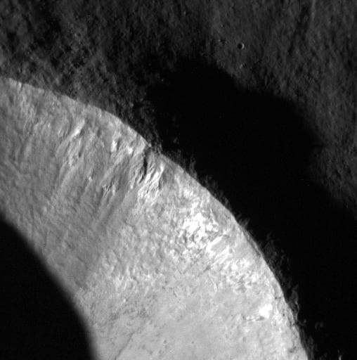 NASA image: Anatomy of a Fresh Crater