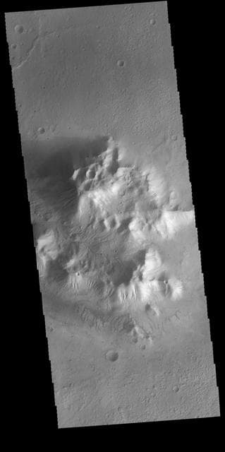 NASA image: Martz Crater
