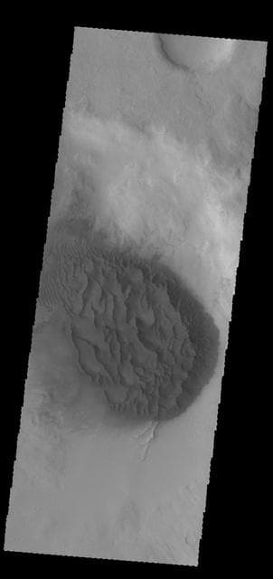 NASA image: Crater Dunes