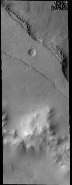 NASA image: Lyell Crater