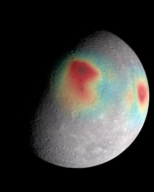 NASA image: Gravity Anomalies