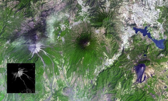 NASA image: Guatemala Volcanic Eruption Captured in NASA Spacecraft Image