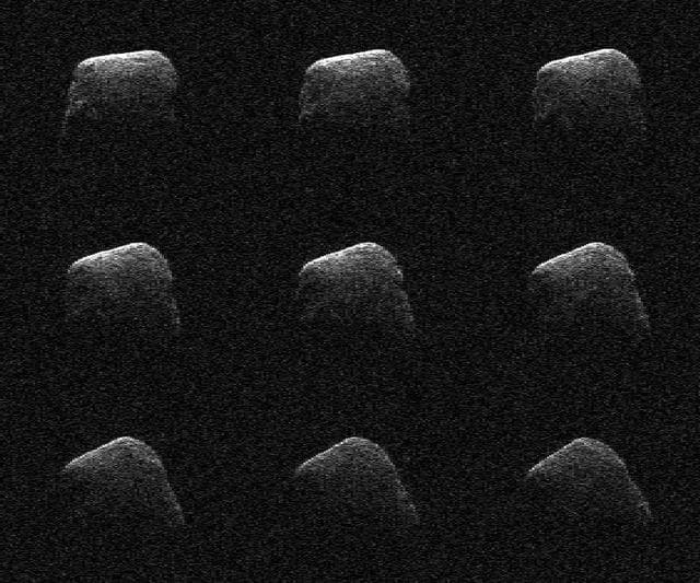 NASA image: Comet Scanned by NASA Radar