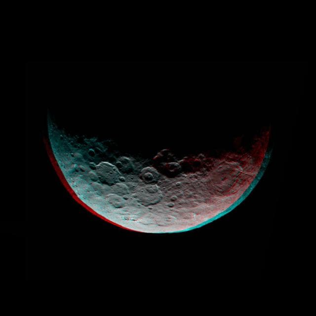 NASA image: Dawn RC3 Image 1 Anaglyph