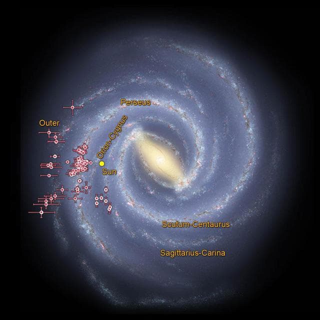 NASA image: Tracing the Arms of our Milky Way Galaxy