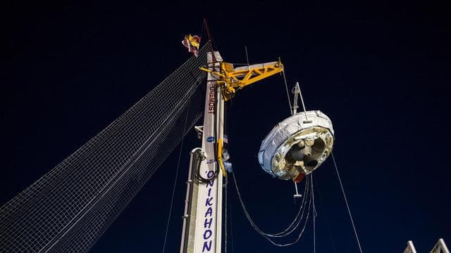 NASA image: LDSD Ready for Launch