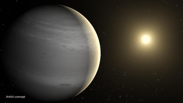 NASA image: Helium-Shrouded Planets Artist Concept