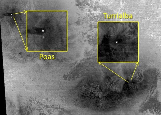 NASA image: Costa Rica Turrialba Volcano, Continued Activity seen by NASA Spacecraft