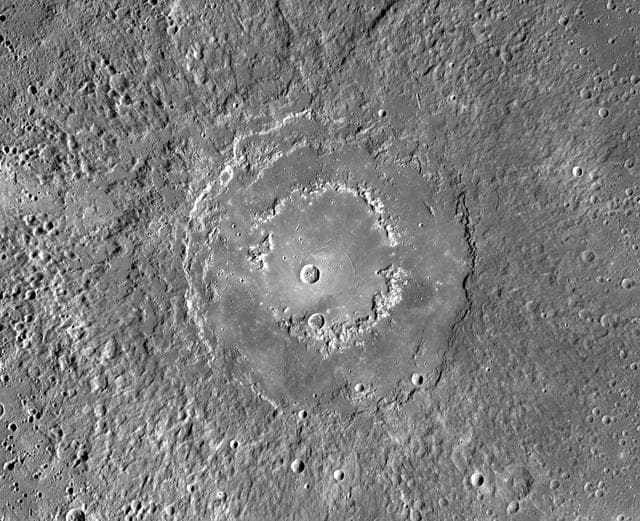NASA image: A Detailed Look at Raditladi Basin