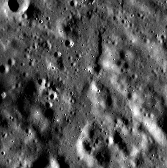 NASA image: Goodbye, Hollows